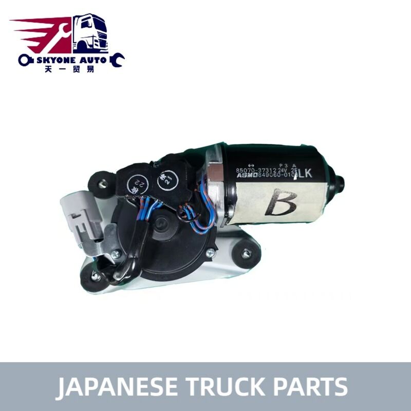 일본 트럭 부품 HINO 300 DYNA/TOYOTACE XZU720 트럭 HINO 엔진 부품용 85070-37312 정면 청소기 및 브래킷 모터